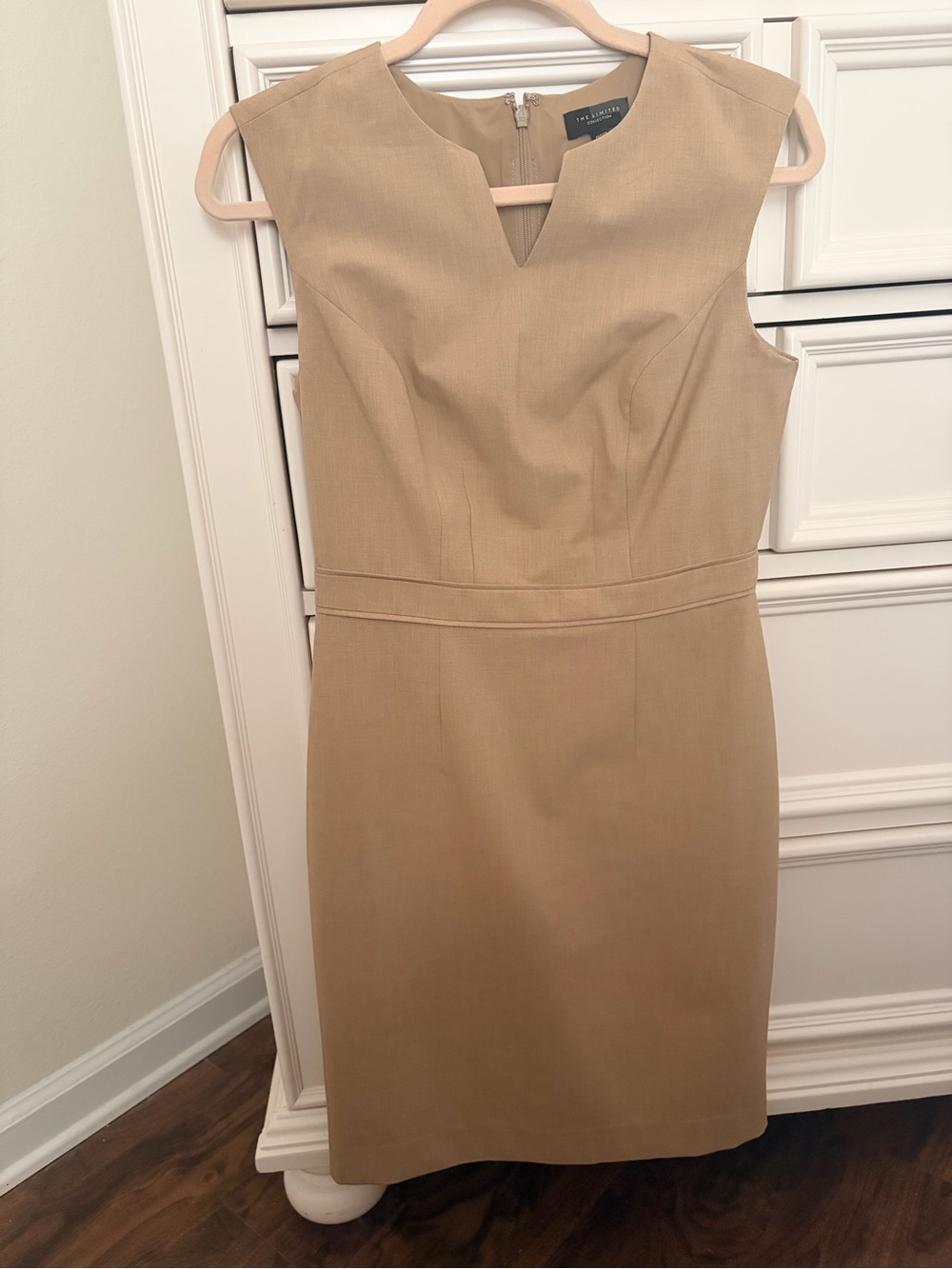 The Limited Camel/Tan Sheath Dress